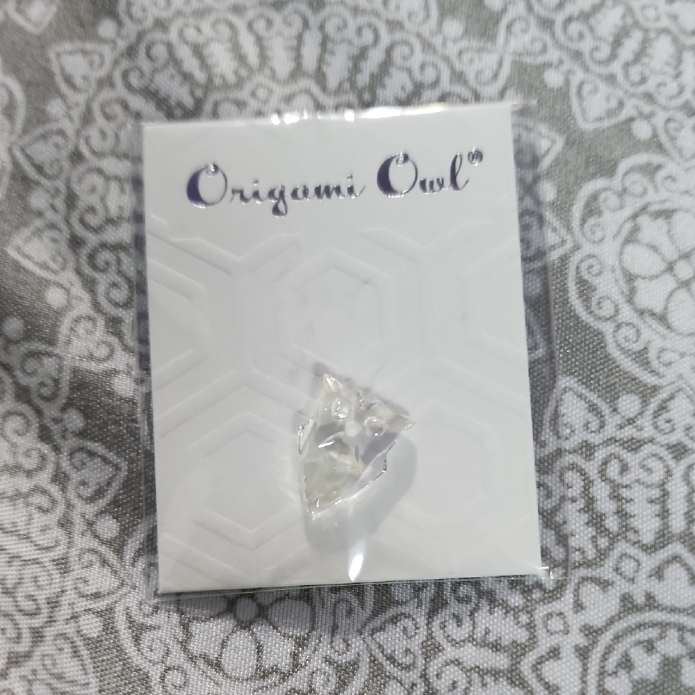 Origami Owl Crystal Owl Charm